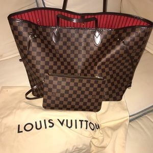 2016 Louis Vuitton GM Neverfull Damier Ebene